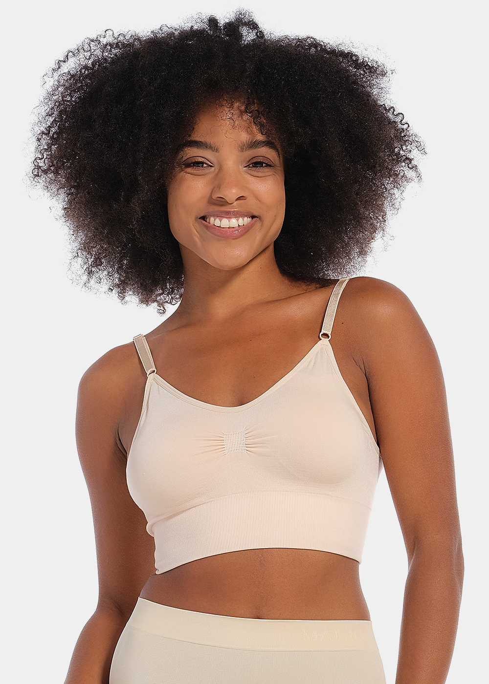 Cotton On iBody Stretch-Organic Cotton Padded Low-Back Bralette 6336257-03
