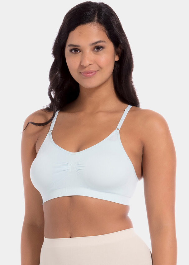 NECHOLOGY Wireless Bras With Support And Lift Women's Sheer Leaves